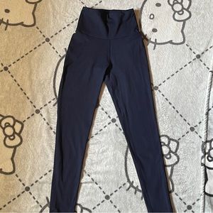 Adidas Navy Blue Leggings XS